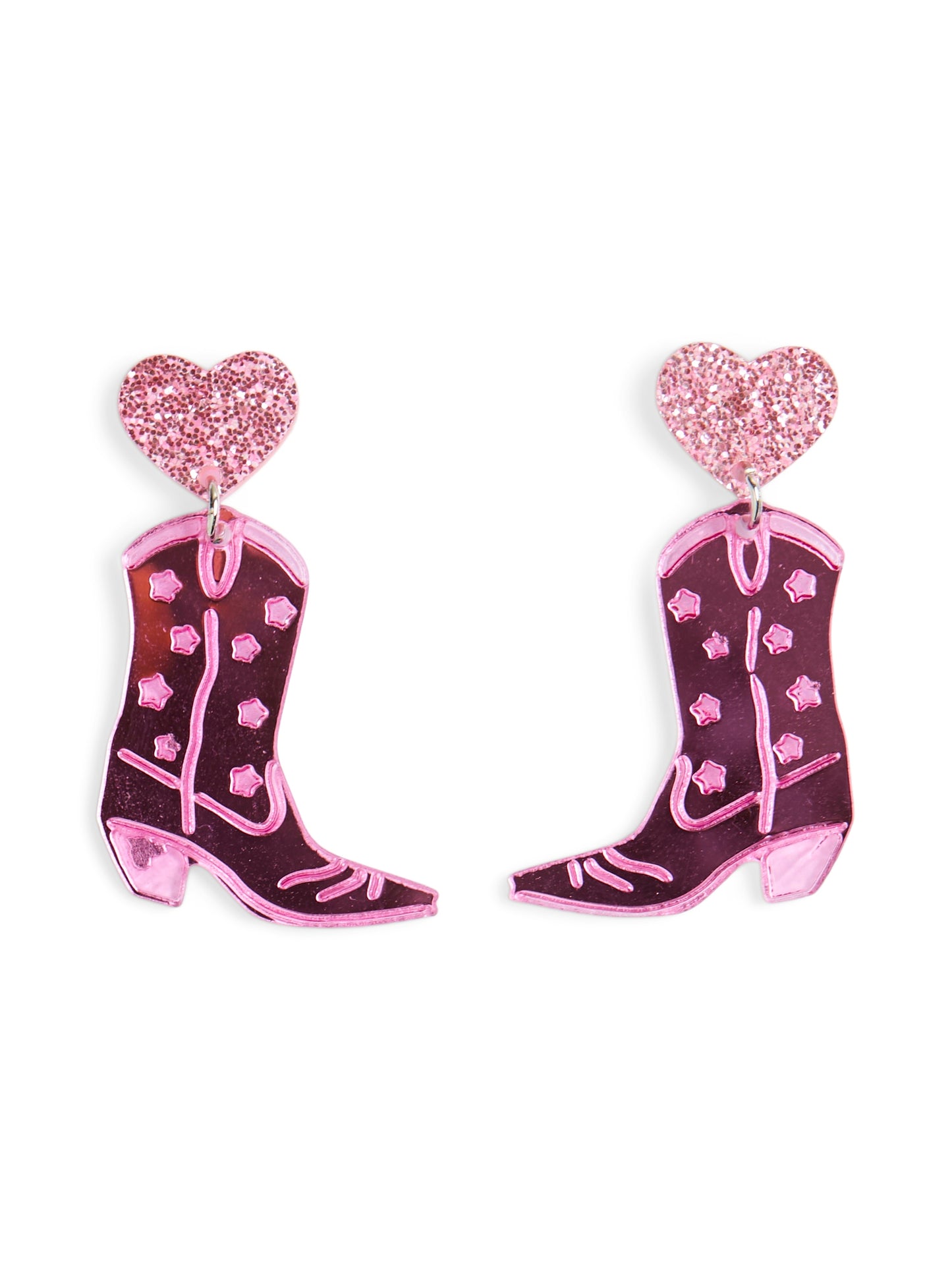 Pieces - Cowgirl Boot Earrings