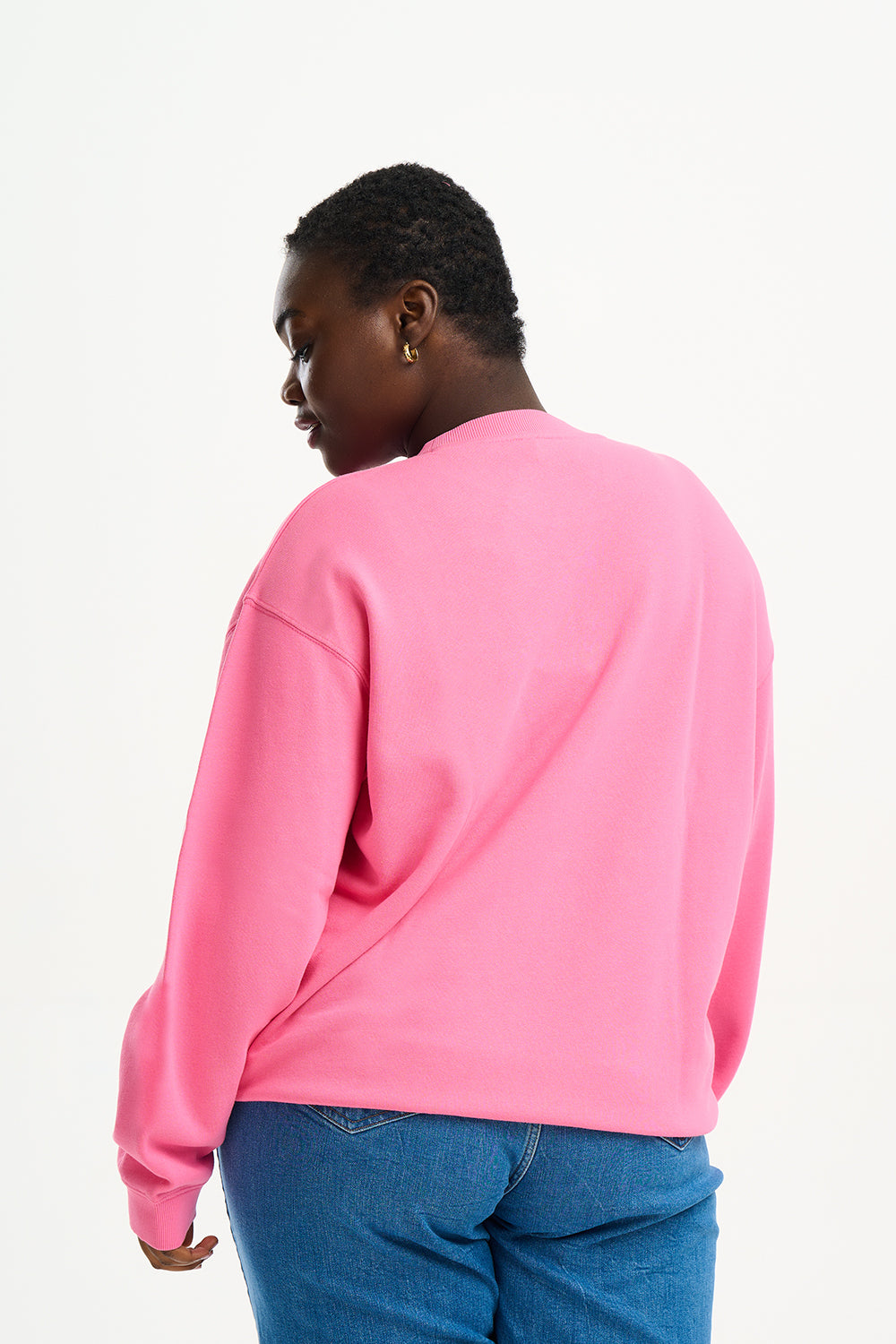 Sugarhill Brighton - Noah Shark Embroidery Pink Sweatshirt