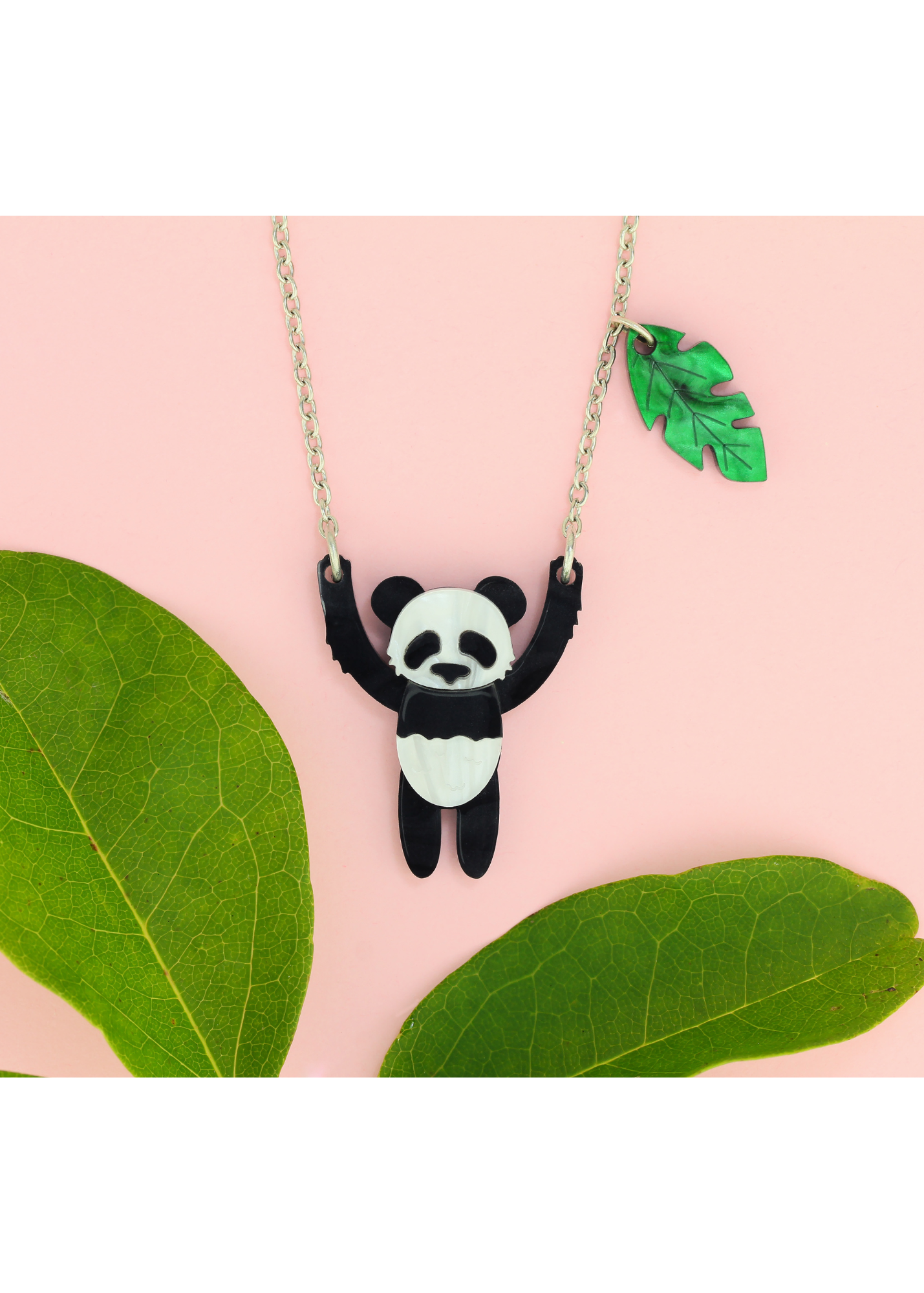 Little Moose - Panda Baby Necklace