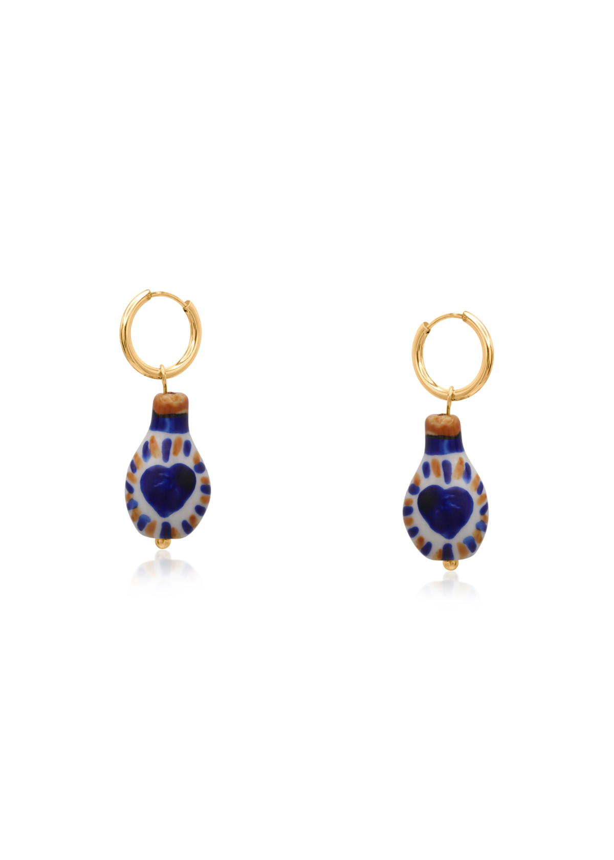 Big Metal London - Cowboy Tequila Charm Earrings