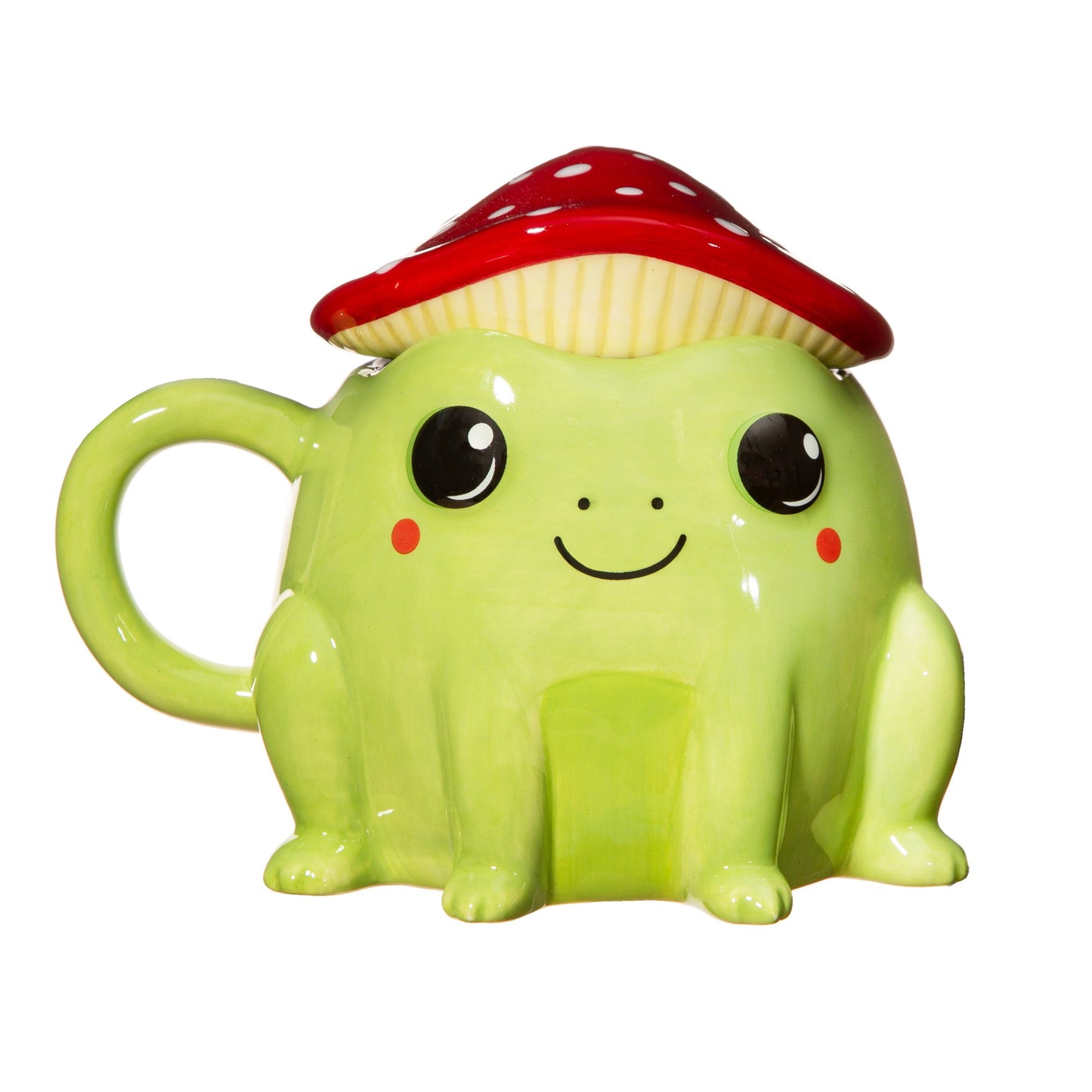 Sass & Belle - Fergus Frog Mug with Mushroom Lid