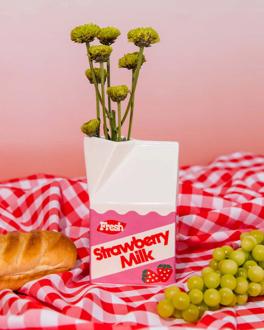 ban.do - Strawberry Milk Vase