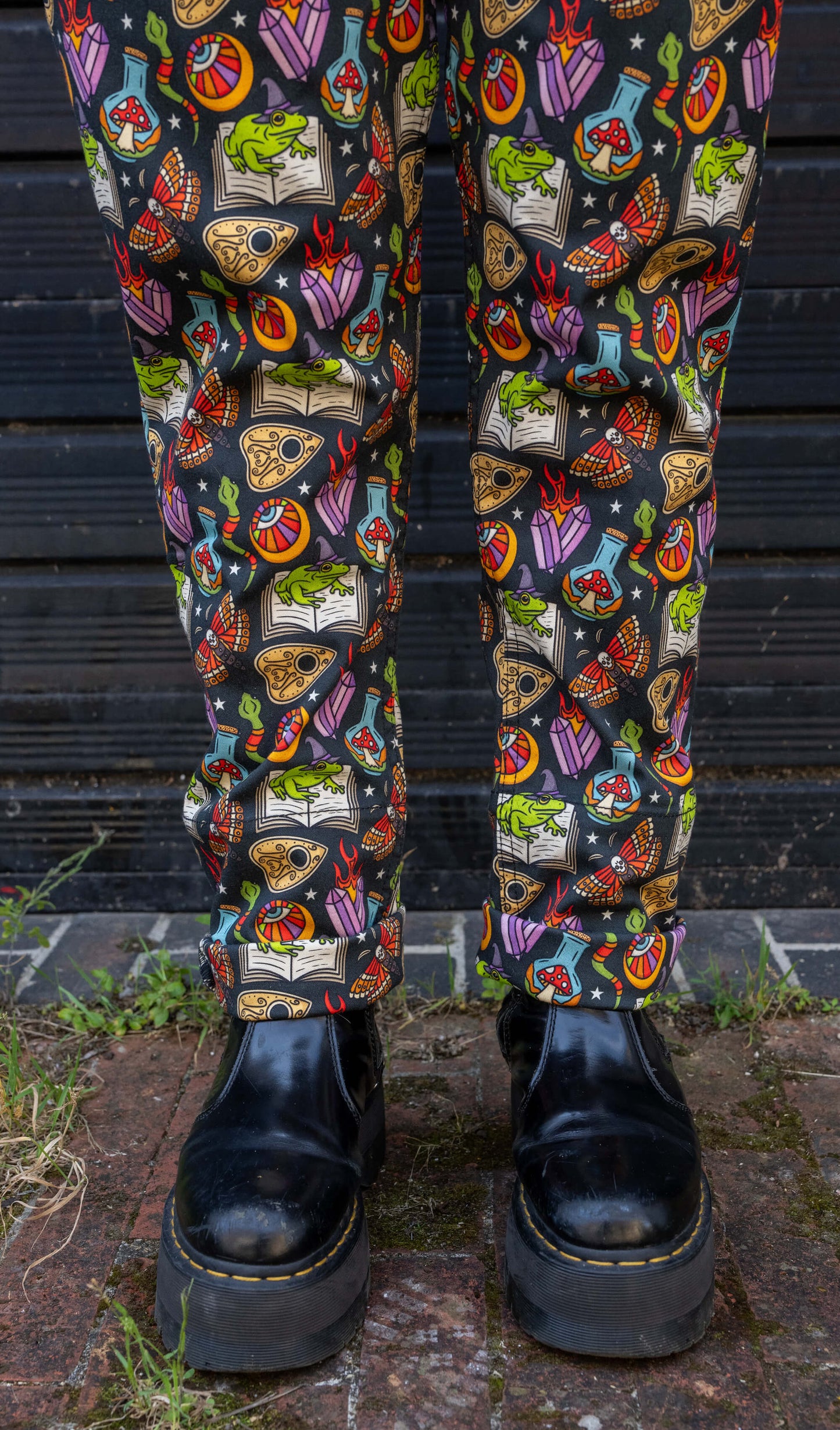 Run & Fly - Bewitched Stretch Twill Dungarees
