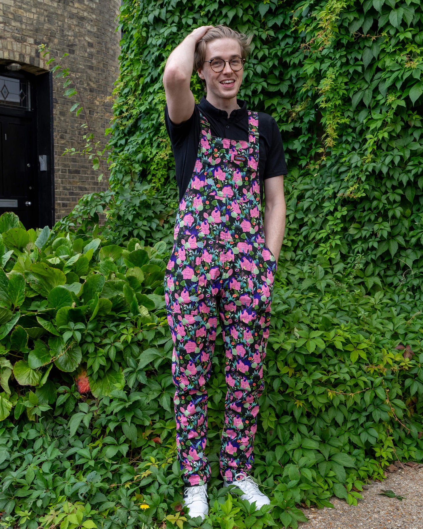 Run & Fly x Marie Boiseau Bodies Stretch Twill Dungarees