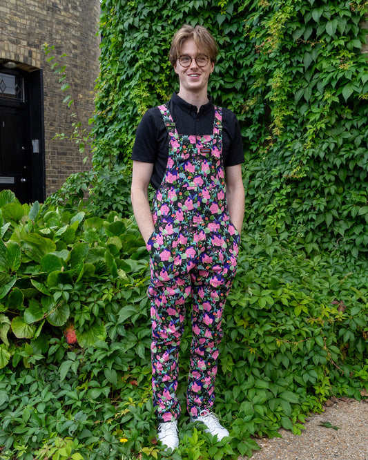 Run & Fly x Marie Boiseau Bodies Stretch Twill Dungarees