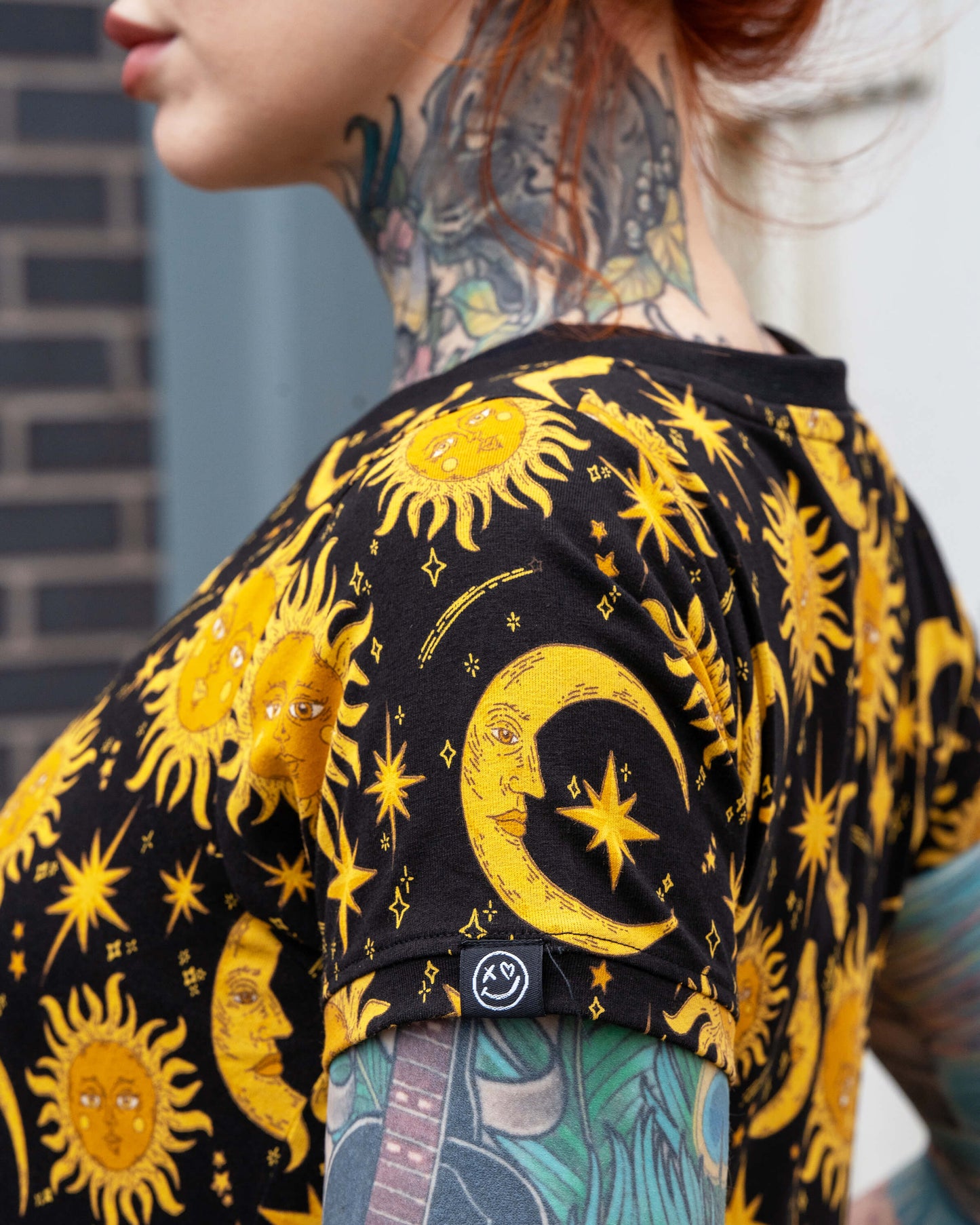Rebel Romance - Celestial Midi Stretch Smock Dress