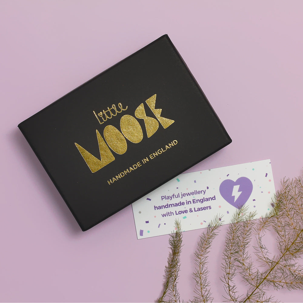 Little Moose - Long-Eared Bat Charm Necklace