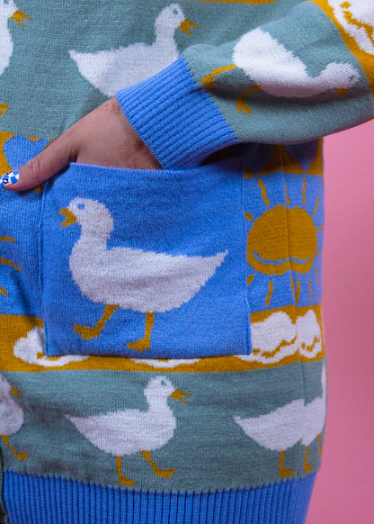 Home of Rainbows - Sunny Day Duck Knit Cardigan