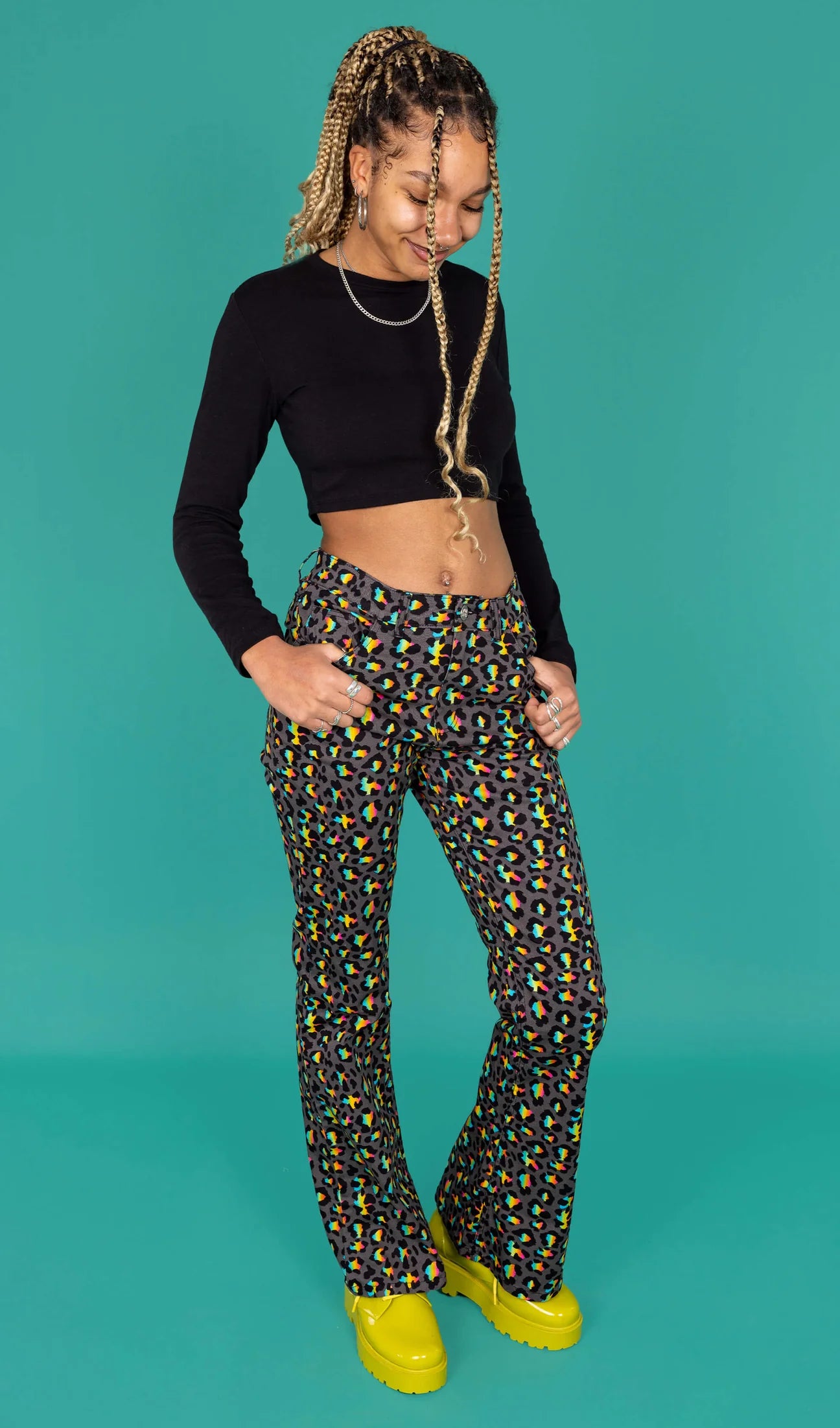 Rainbow 2025 bell bottoms