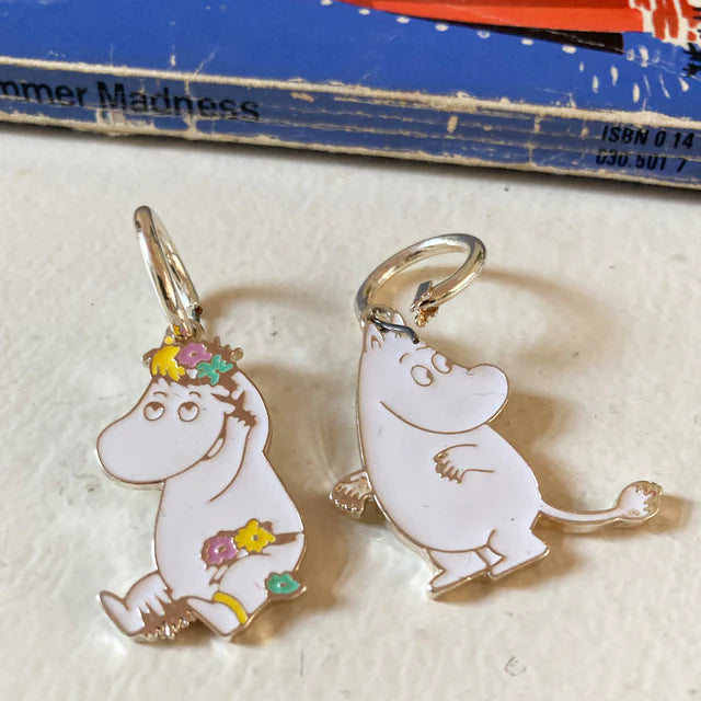 House of Disaster - Moomin & Snorkmaiden Enamel Earrings