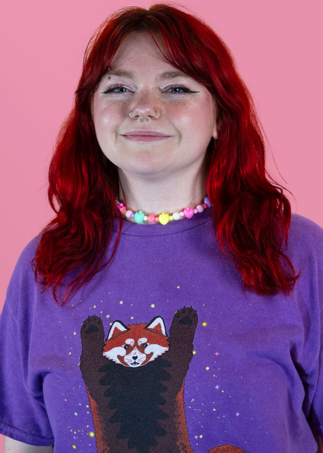 Home of Rainbows - Red Panda Threat Tee