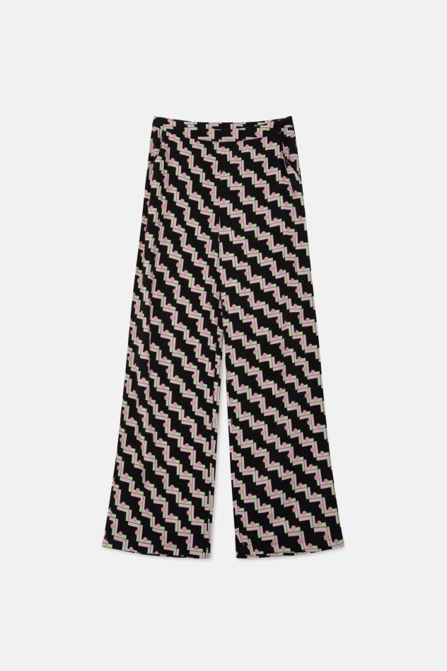 Compañia Fantastica - Pastel Geo Print Trousers