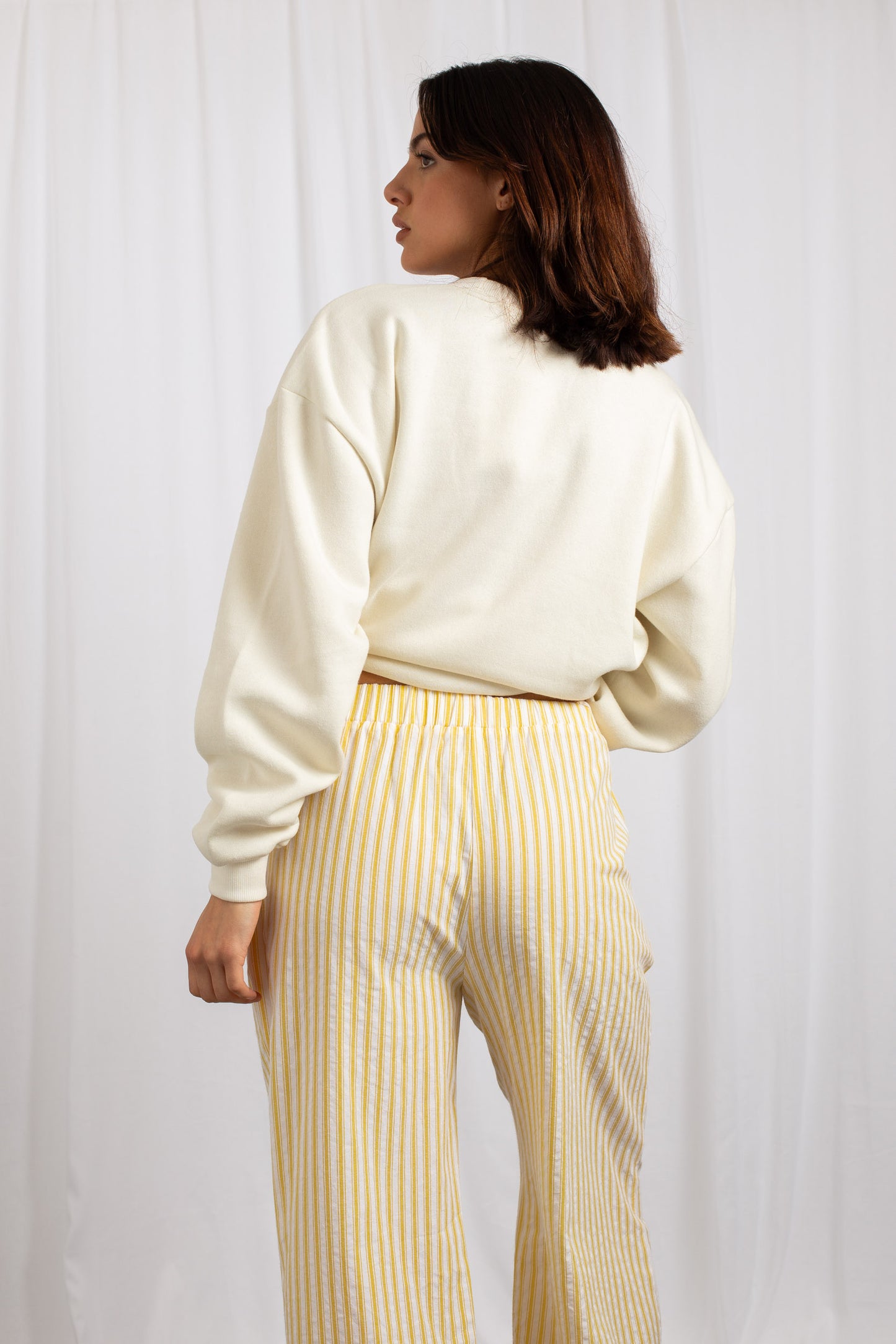 Daisy Street - Cream Georgia Embroidered Sweater