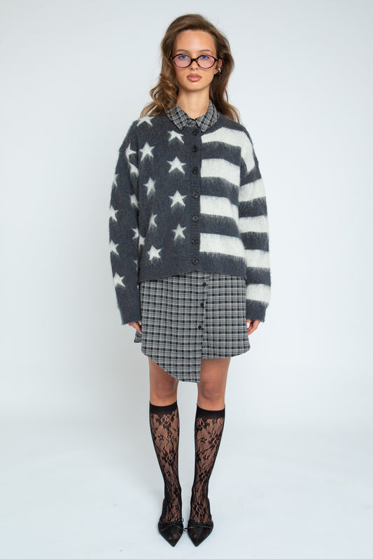 Daisy Street - Stars & Stripes Firestarter Cardigan