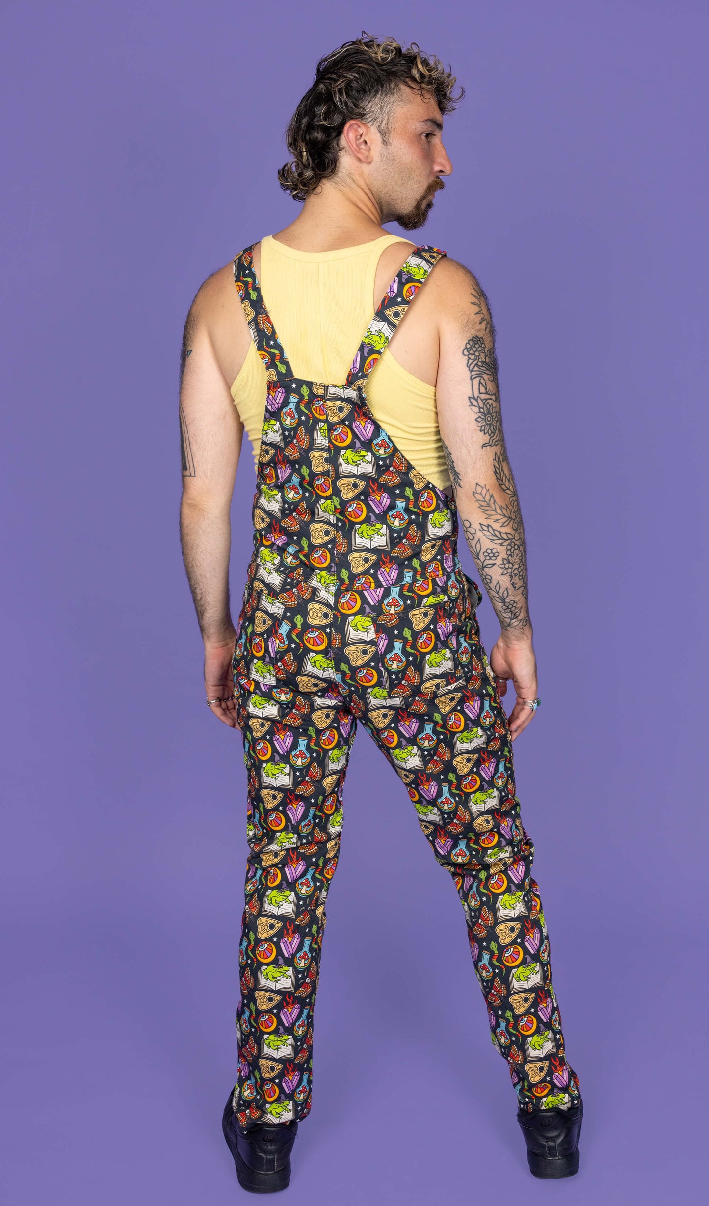 Run & Fly - Bewitched Stretch Twill Dungarees