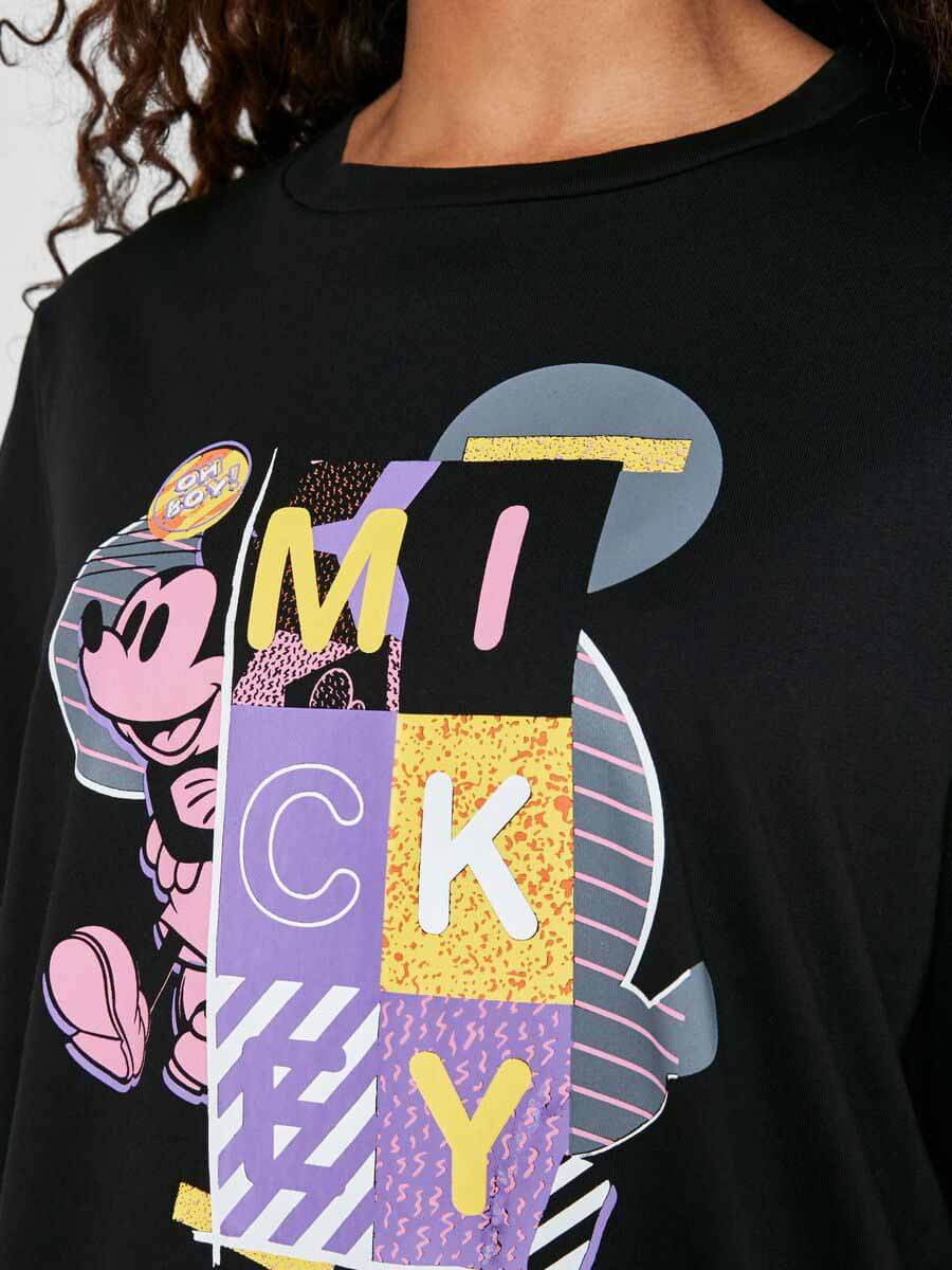 Noisy May - Oversized Mickey T-Shirt