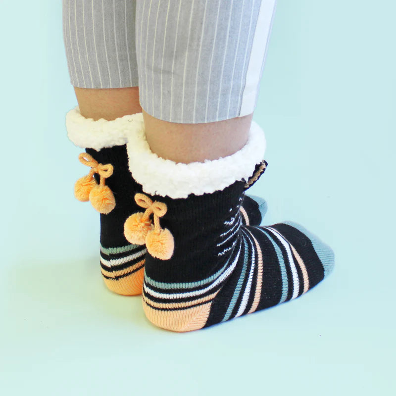 House of Disaster - Feline Slipper Socks