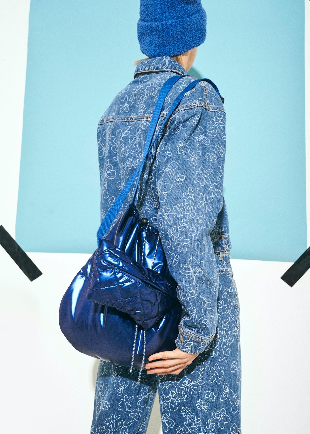 Noisy May - Puffa BumBag in Deep Blue