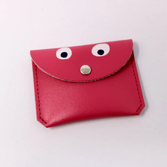 Ark Colour Design - Mini Money Googly Eye Pink Purse