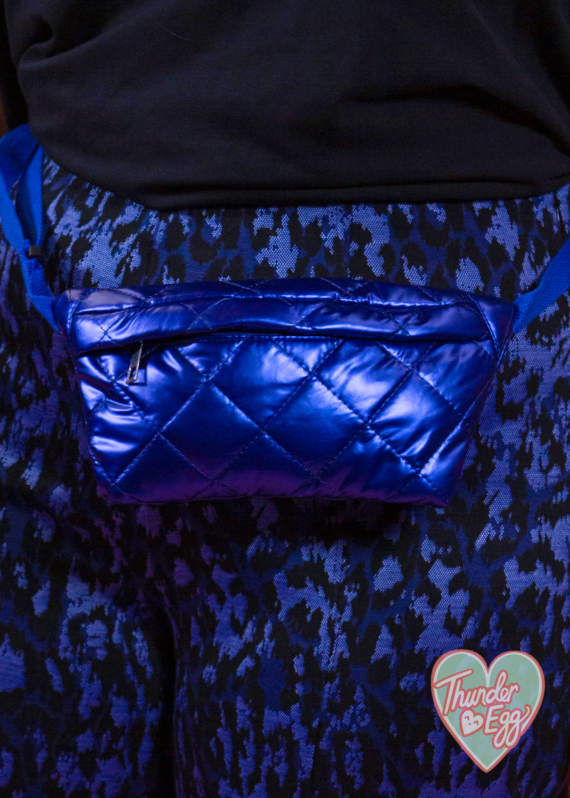 Noisy May - Puffa BumBag in Deep Blue