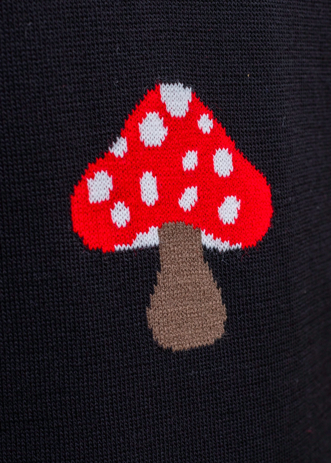 Run & Fly - Black Mushroom Jumper
