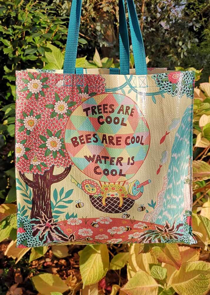 Blue Q - Trees & Bees Shopper