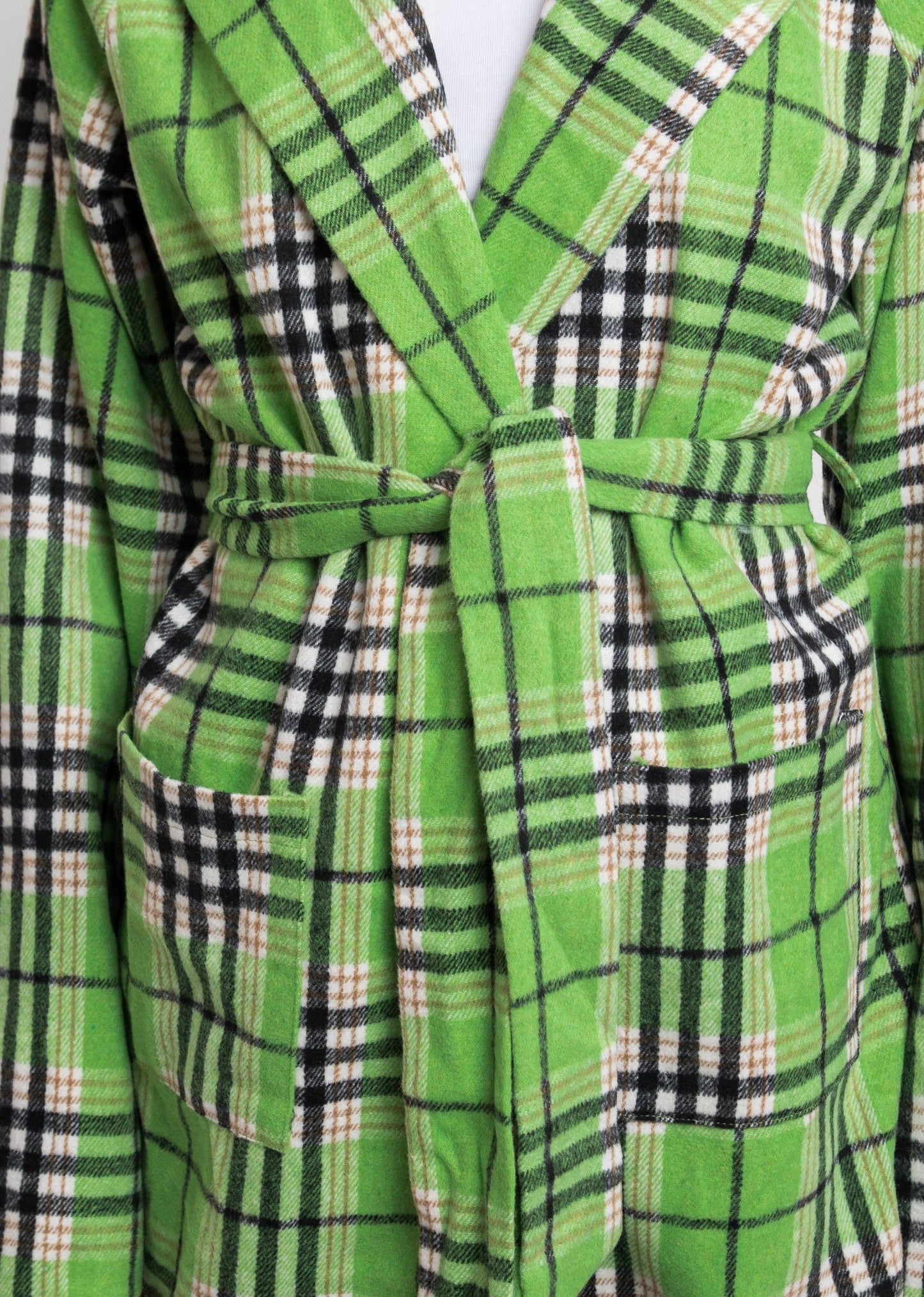 Daisy Street - Green Check Tie Jacket