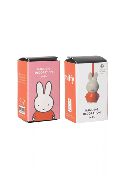 Miffy - Ceramic Red Dress Miffy Hanging Decoration