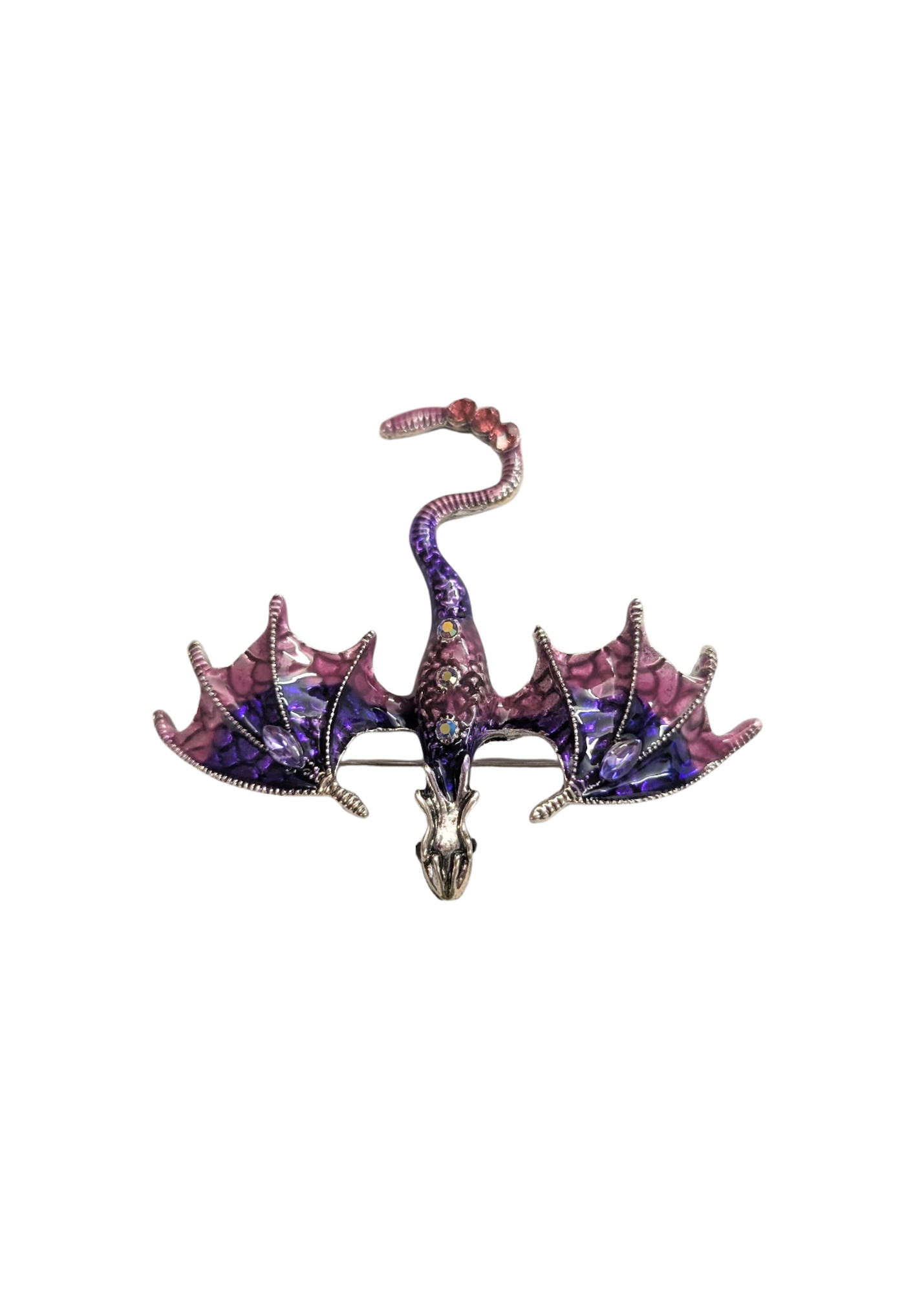 The Edit - Pink Dragon Brooch