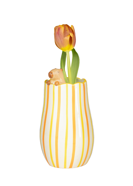 Sass & Belle - Peeking Capybara Vase