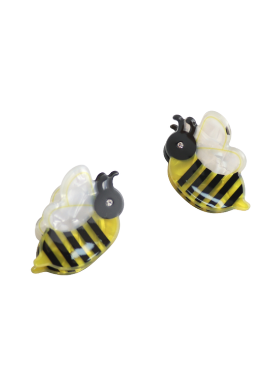 The Edit - Mini Buzzy Bees Hair Claw Duo
