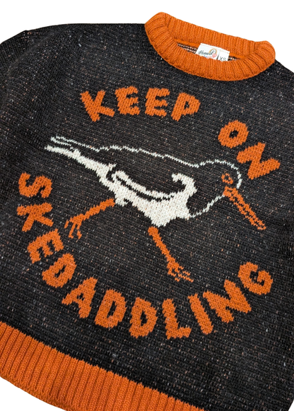 Home of Rainbows - 'Keep on Skedaddling' Oystercatcher Jumper