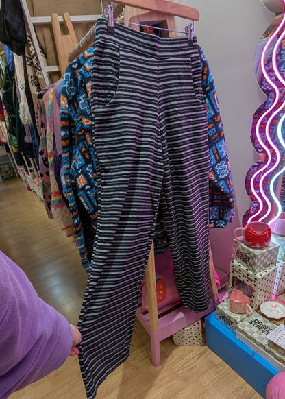 Daisy Street - Charcoal Grey Pinstripe Joggers