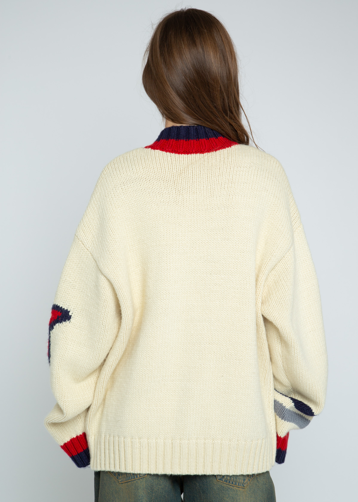 Daisy Street - Beau ‘08’ Knit Zip Up Cardigan