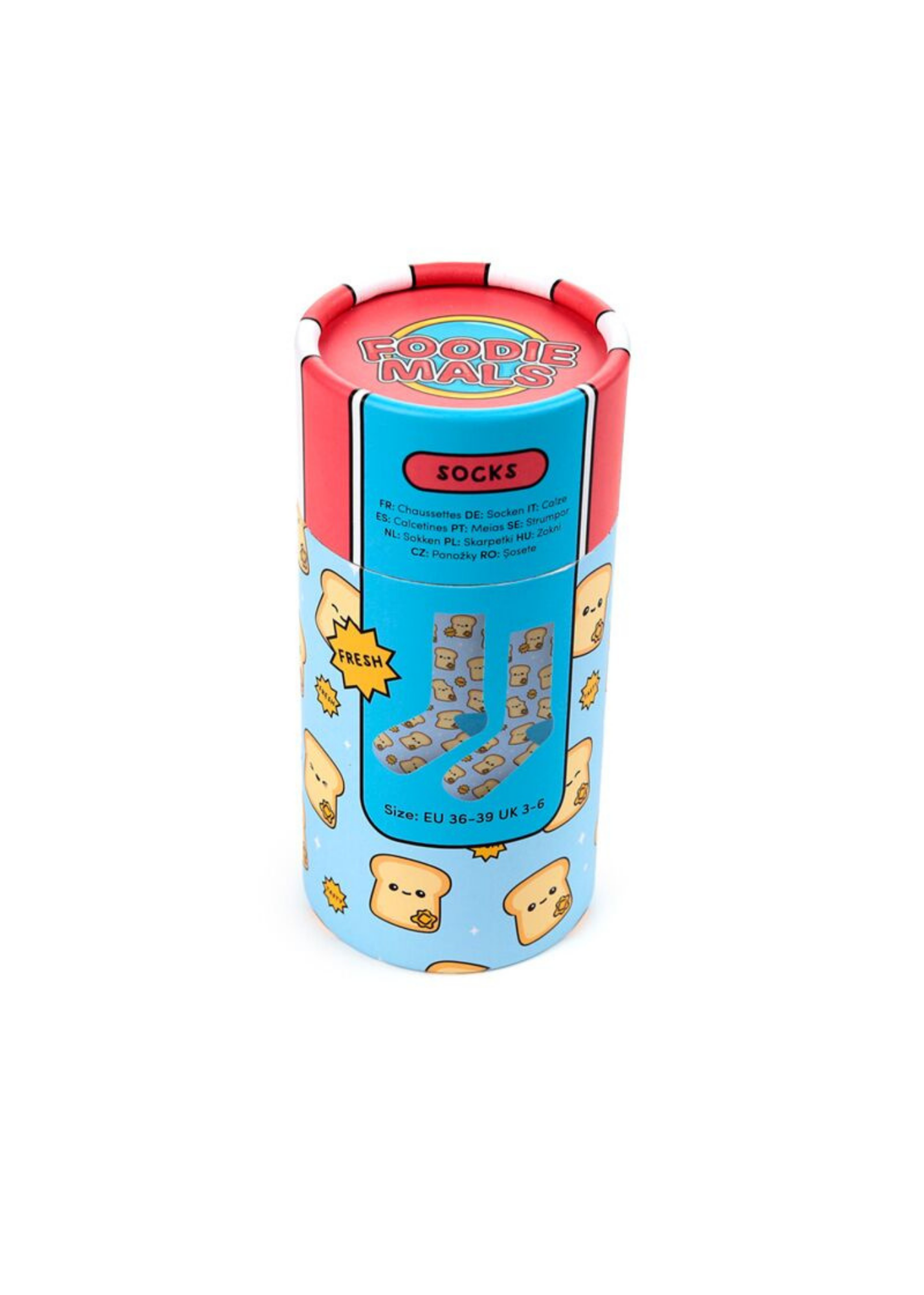 Pukcator - Foodiemals Socks in a Tube