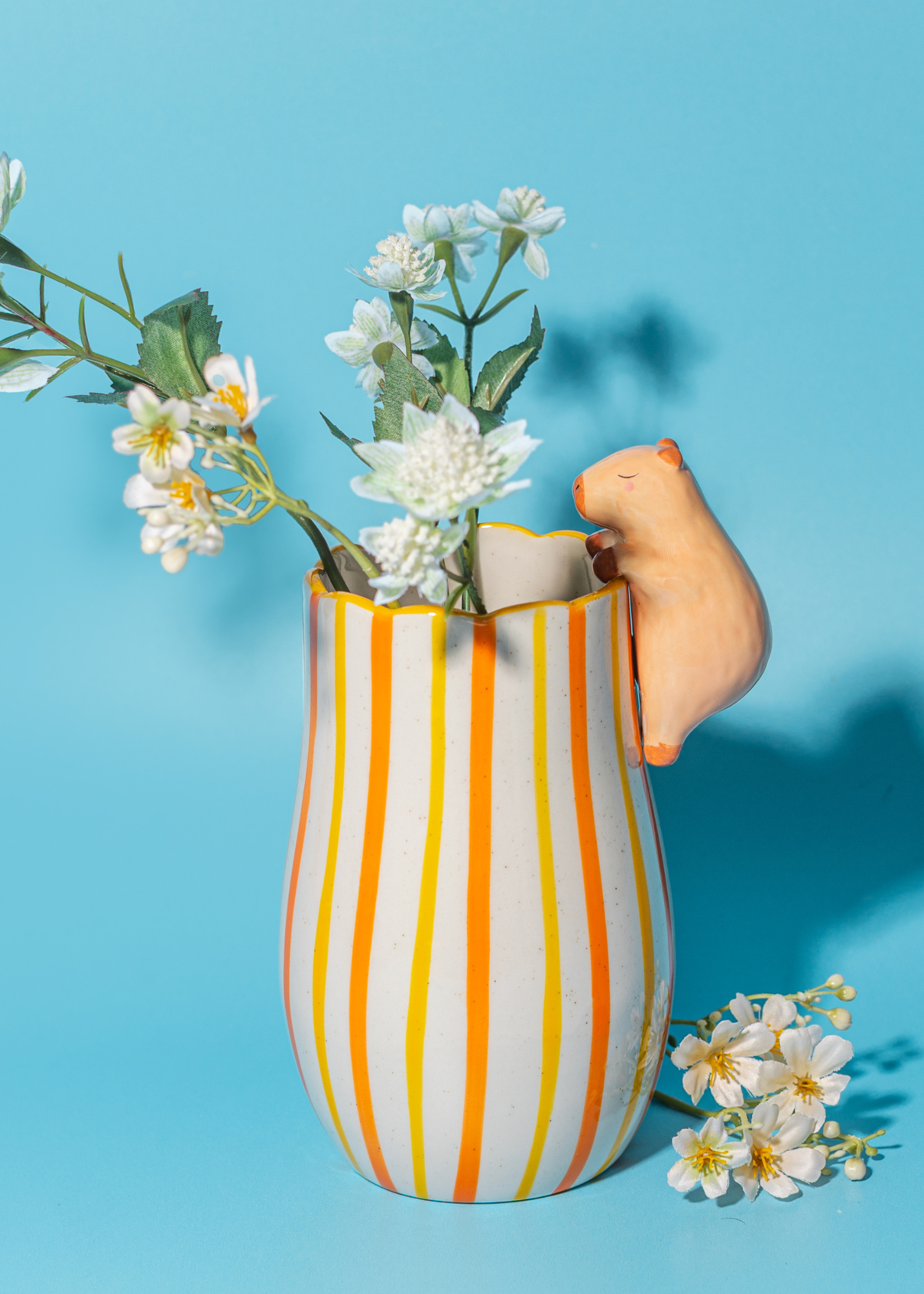 Sass & Belle - Peeking Capybara Vase