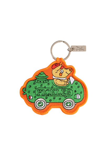 Magpie - Richard Scarry Pickle Car Key Charm