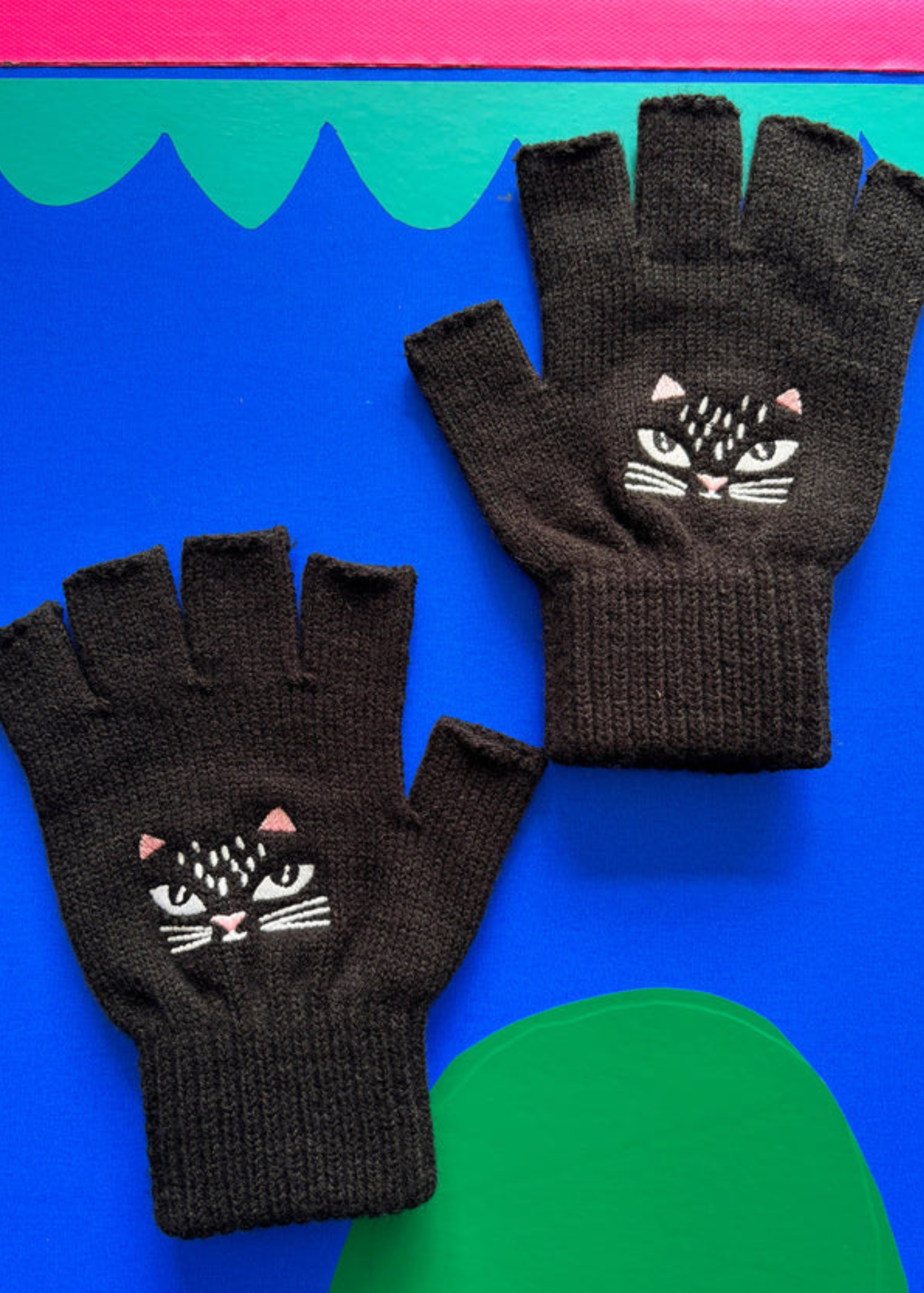 House of Disaster - Feline Fingerless Gloves