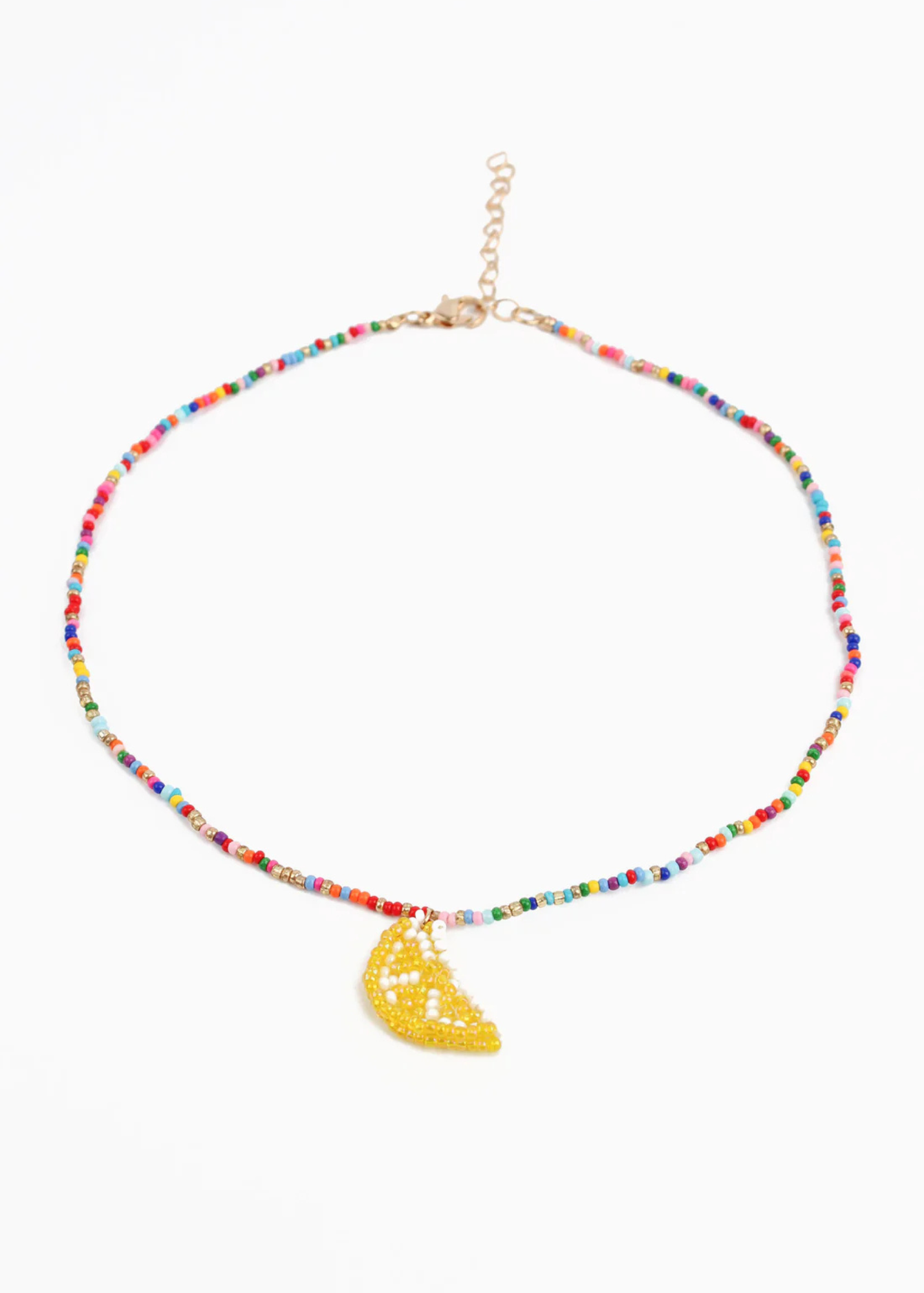 My Doris - Lemon Beaded Fruit Necklace