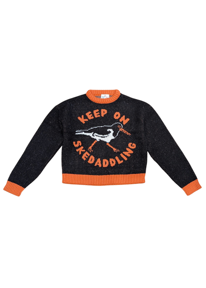 Home of Rainbows - 'Keep on Skedaddling' Oystercatcher Jumper