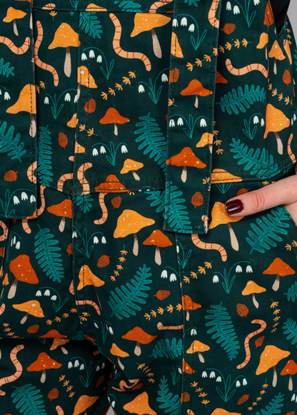 Rebel Romance x Clare Lewis Earthy Eden Stretch Dungarees