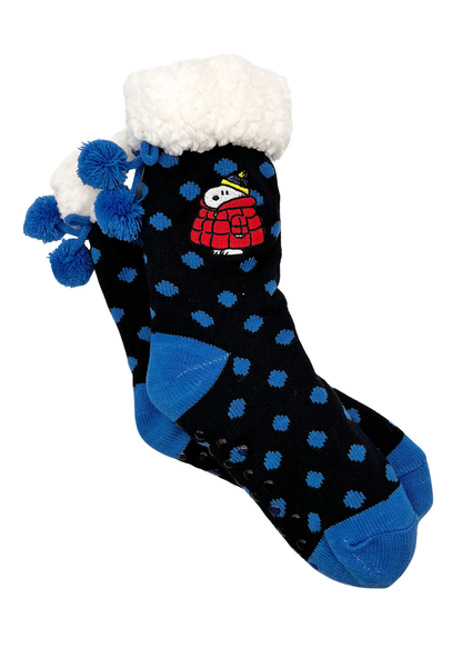 House of Disaster - Peanuts Coat Slipper Socks