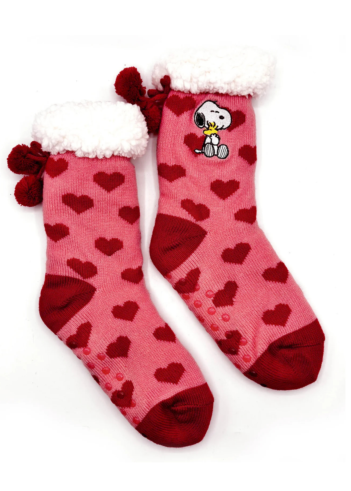 House of Disaster - Peanuts Love Slipper Socks