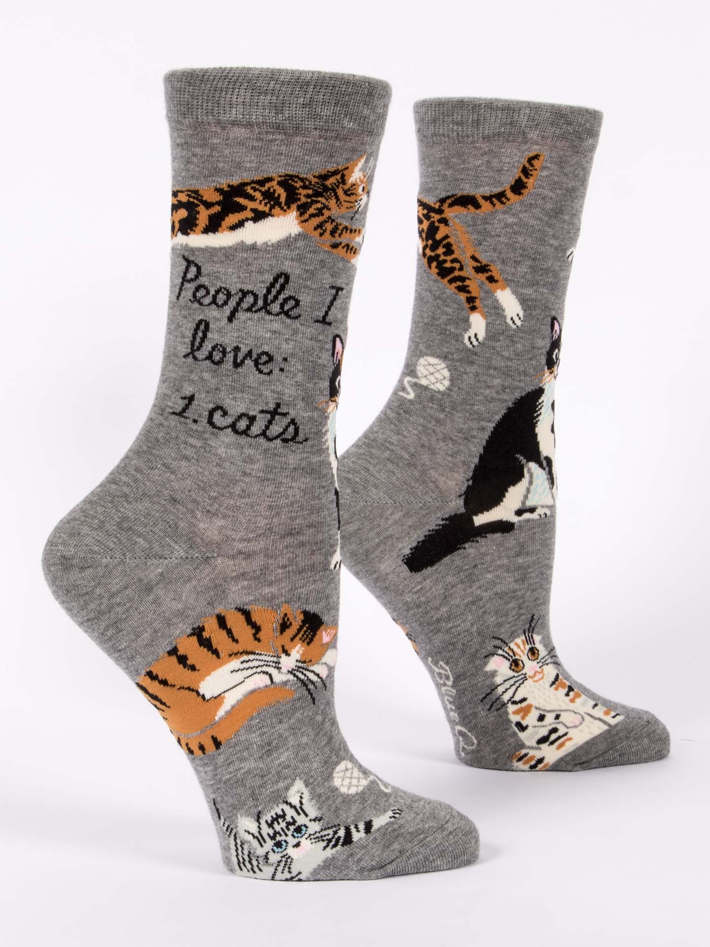 Blue Q - People I Love: Cats Socks