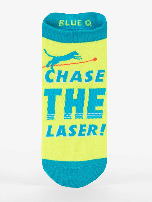 Blue Q - Chase The Laser! Mens Sneaker Socks