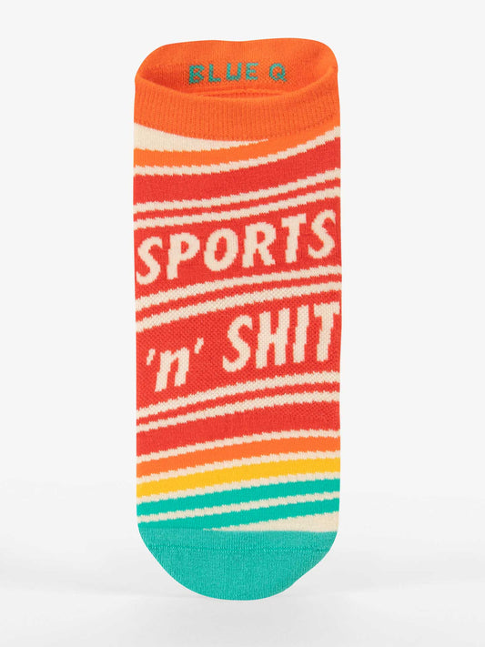 Blue Q - Sports 'n' Sh*t Mens Sneaker Socks