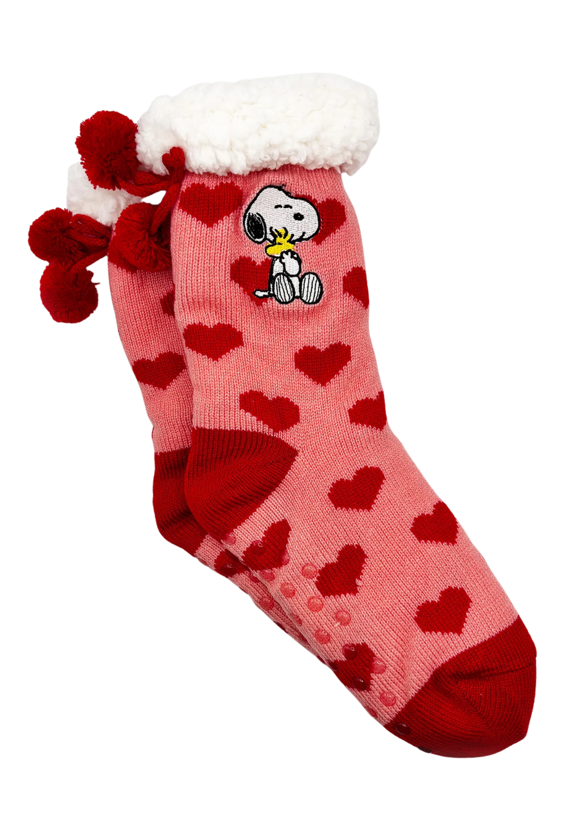 House of Disaster - Peanuts Love Slipper Socks