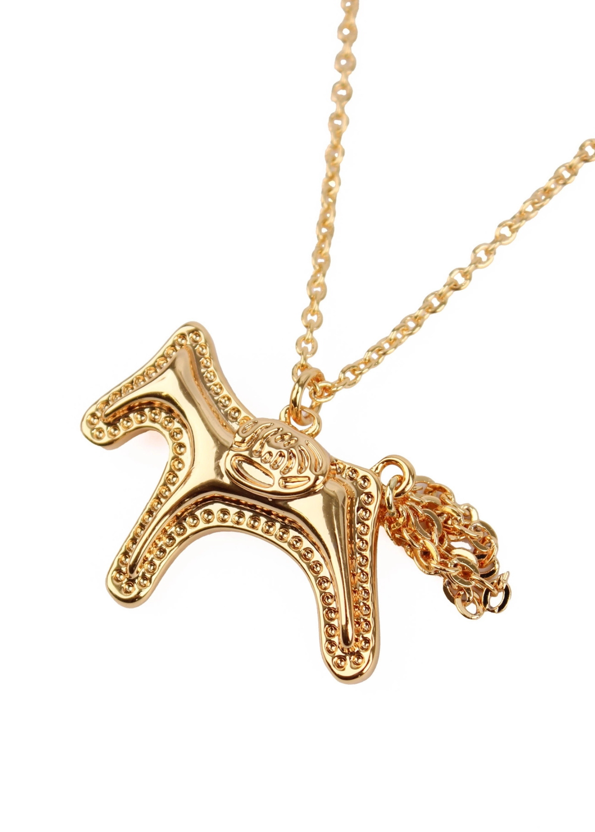 My Doris - Gold Horse Charm Necklace