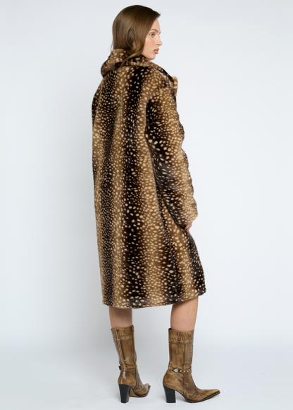 Daisy Street - Doe Faux Fur Coat