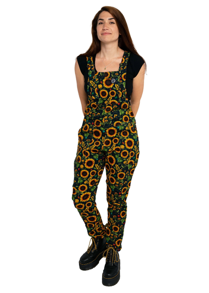 Rebel Romance - Sunflower Charity Stretch Dungarees